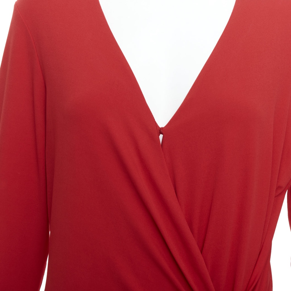 Donna Karan Buckle Drape Dress - Detail 2