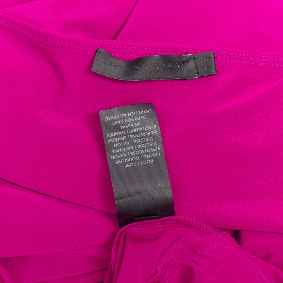 Donna Karan Tuck Draped Dress - Image 10