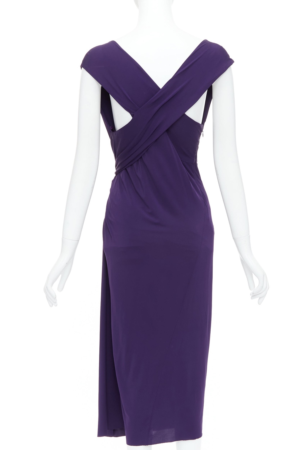 Donna Karan Side Knot Dress - Side view