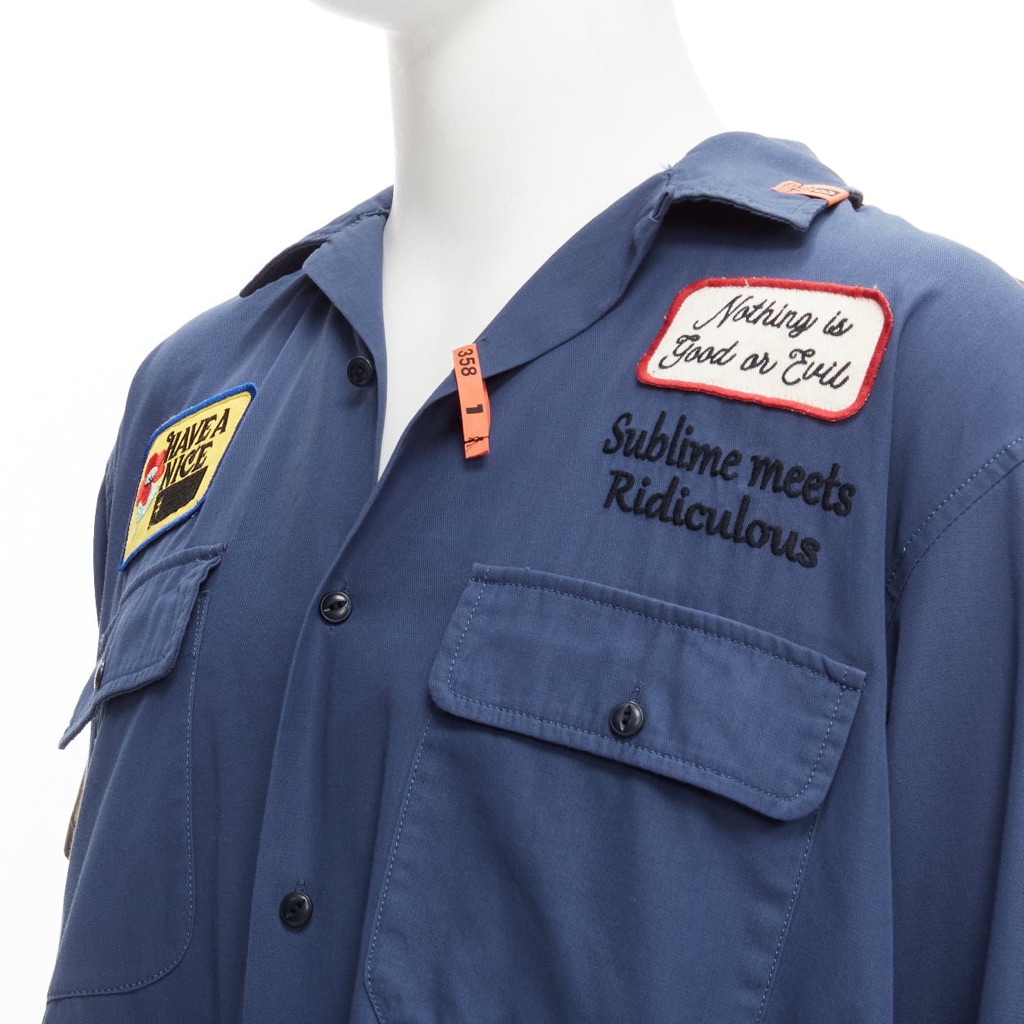 Miharayasuhiro Vintage Badge Shirt - Image 14