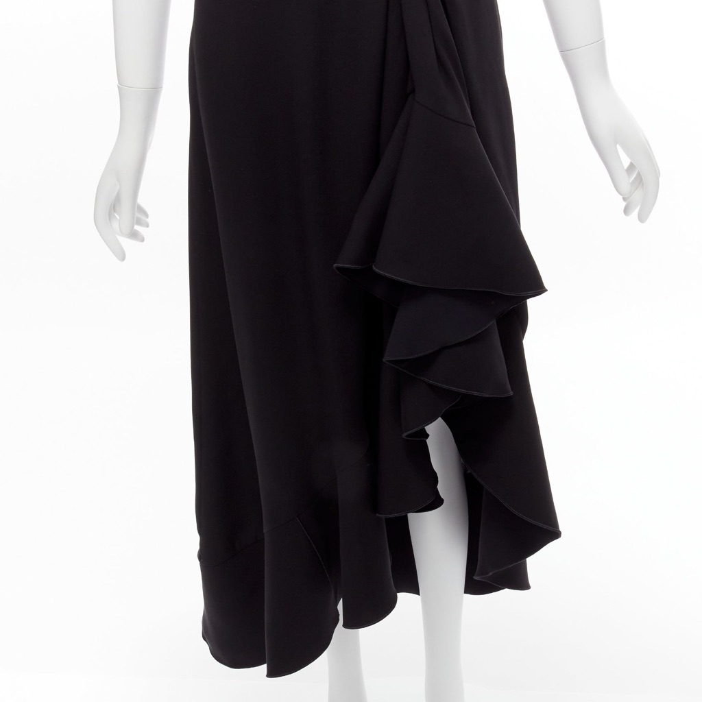 Dion Lee Drape Ruffle Dress - Back view