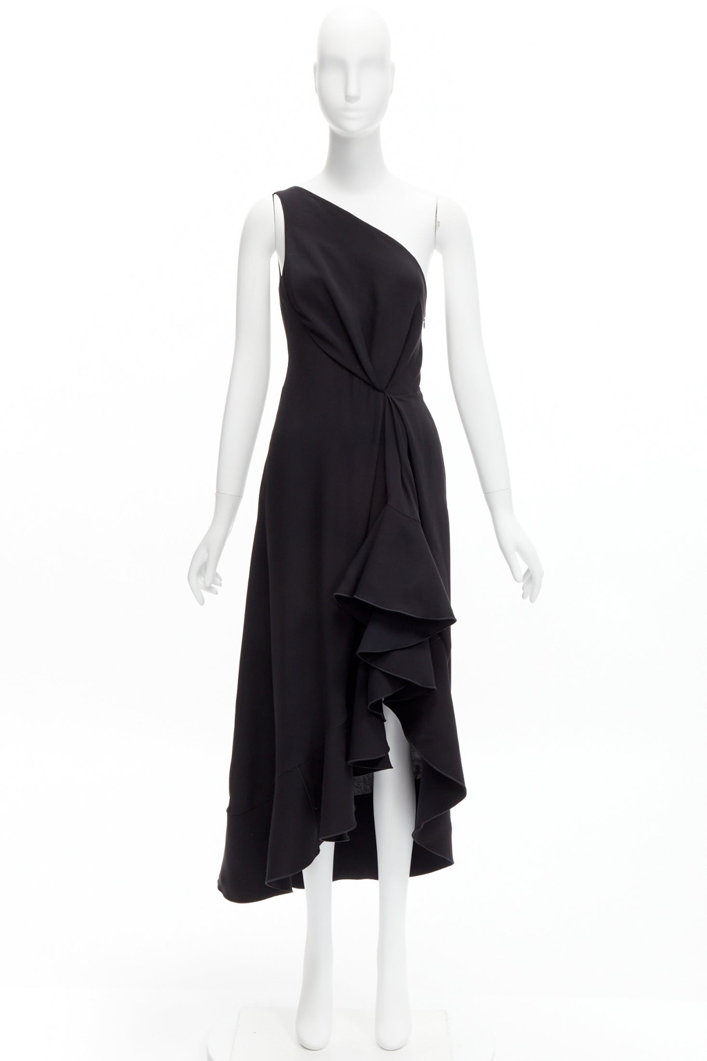 Dion Lee Drape Ruffle Dress - Image 11