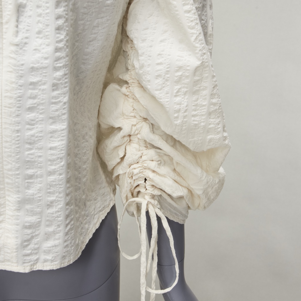 Rejina Pyo Ruched Peasant Top - Back view