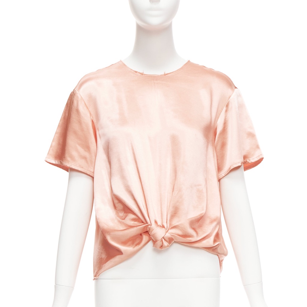 Rejina Pyo Satin Knot Top