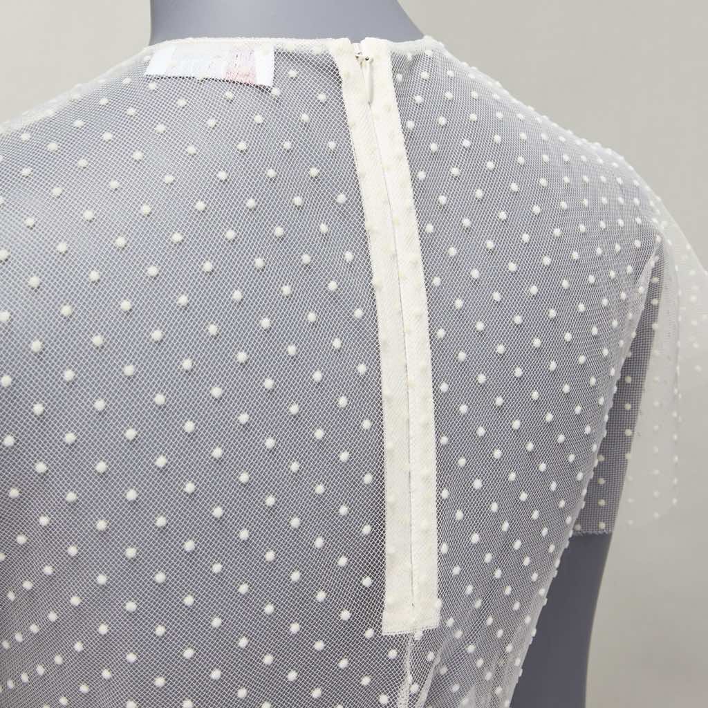 Red Valentino Garavani Polka Dot Sheer Top - Detail 2