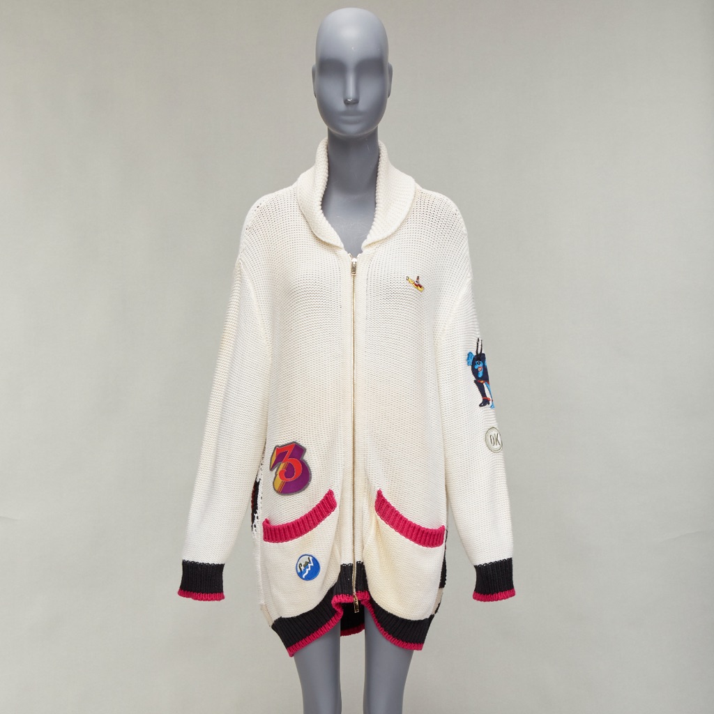 Red Valentino Garavani Ruffle Panel Jacket - Back view