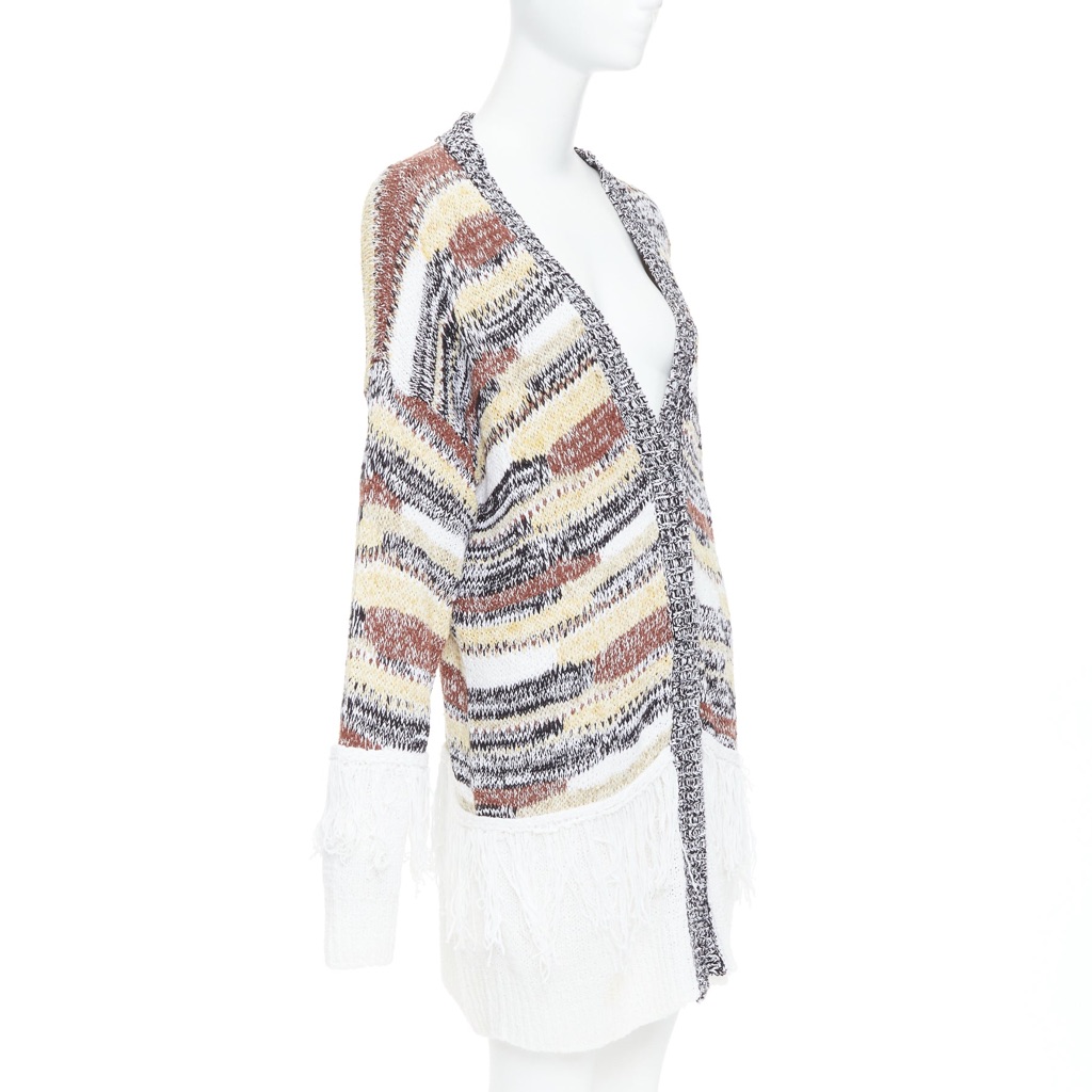 Dondup Fringe Trim Cardigan - 4