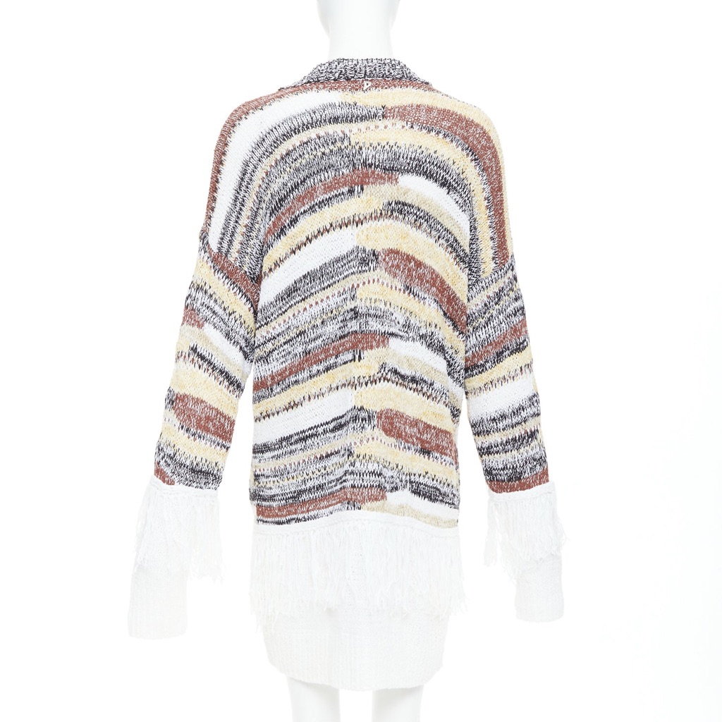 Dondup Fringe Trim Cardigan - Detail 1
