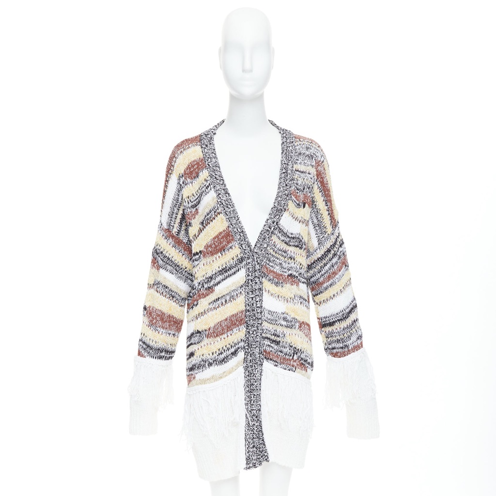 Dondup Fringe Trim Cardigan - Image 12