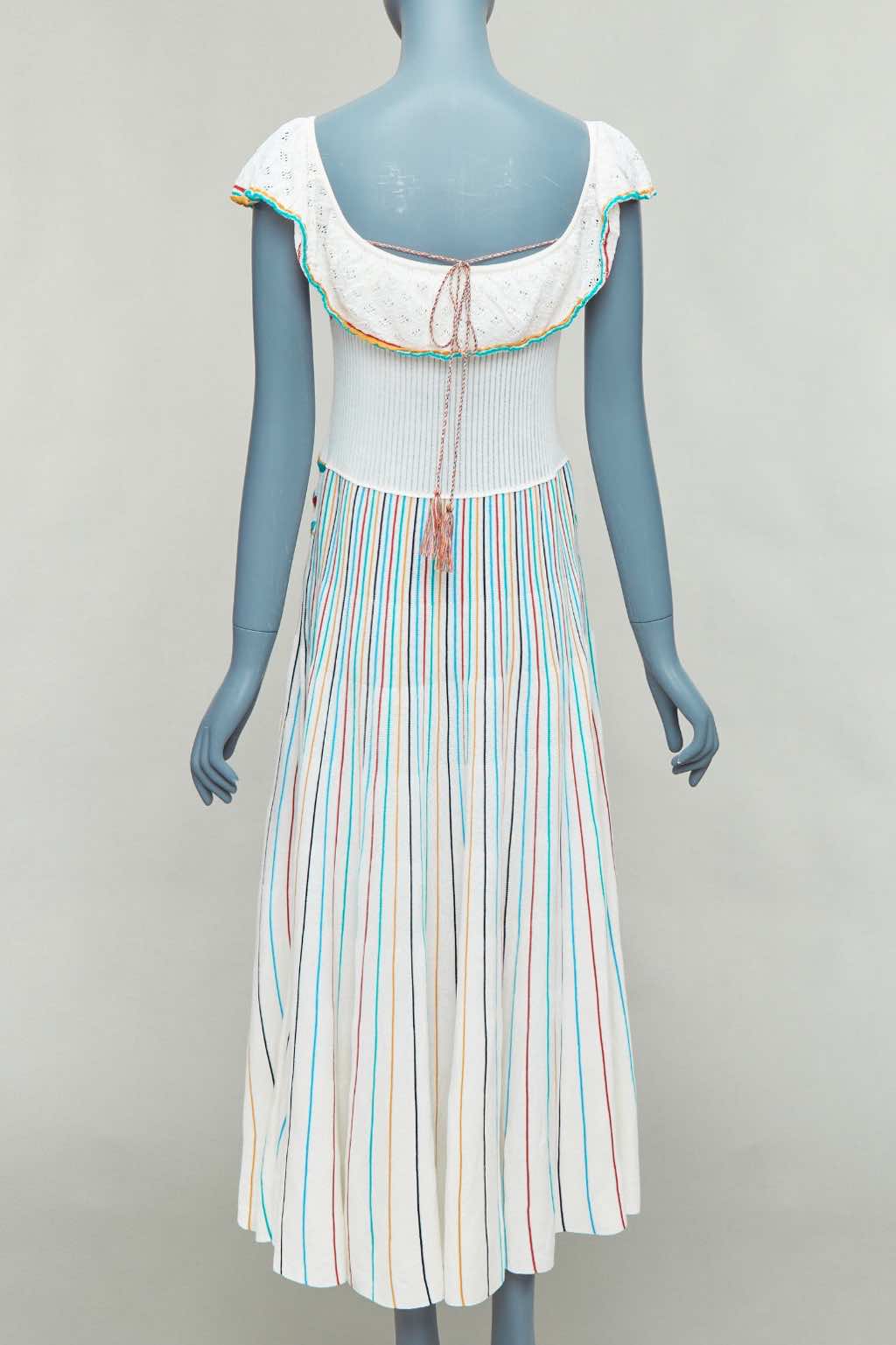 Red Valentino Garavani Bird Embroidery Dress - Side view