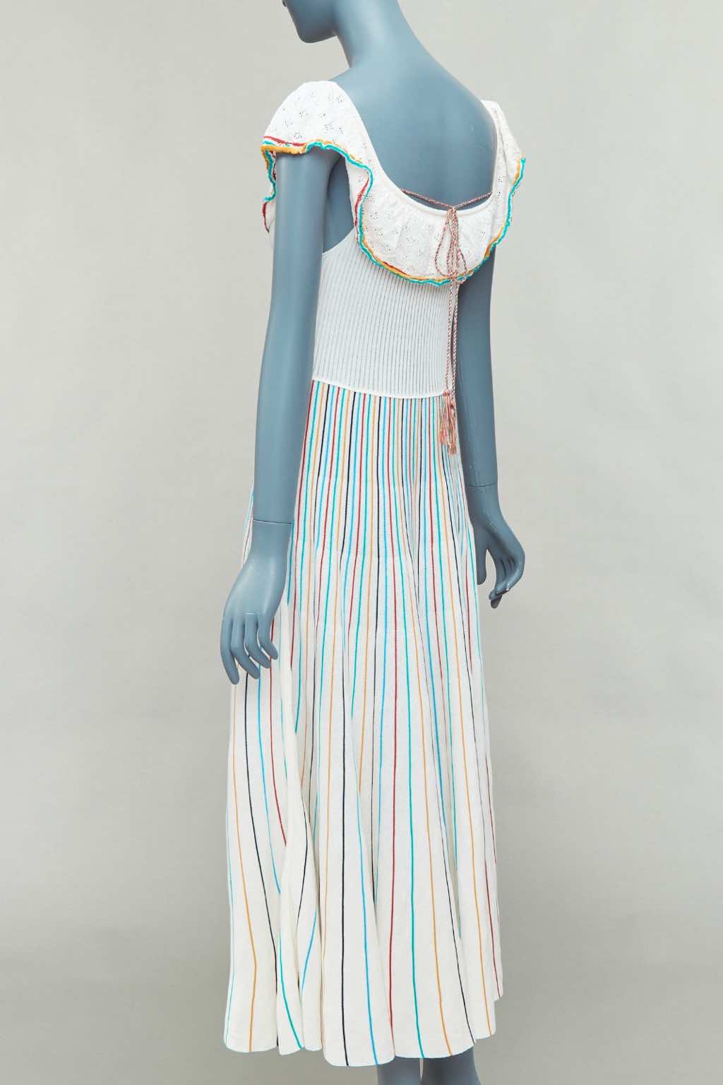 Red Valentino Garavani Bird Embroidery Dress - Detail 1