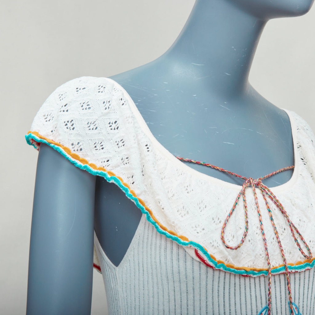 Red Valentino Garavani Bird Embroidery Dress - Detail 2