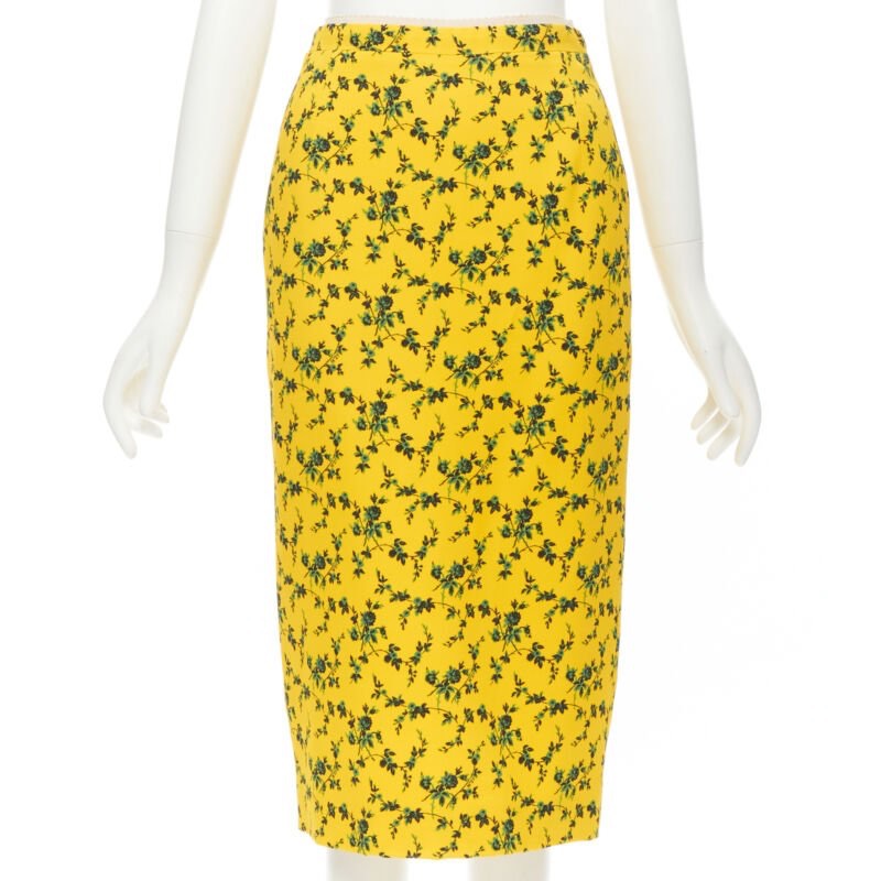 N°21 Leaf Print Skirt