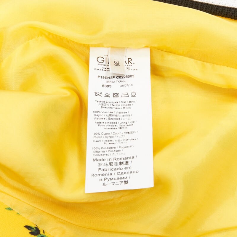 N°21 Leaf Print Skirt - Image 10