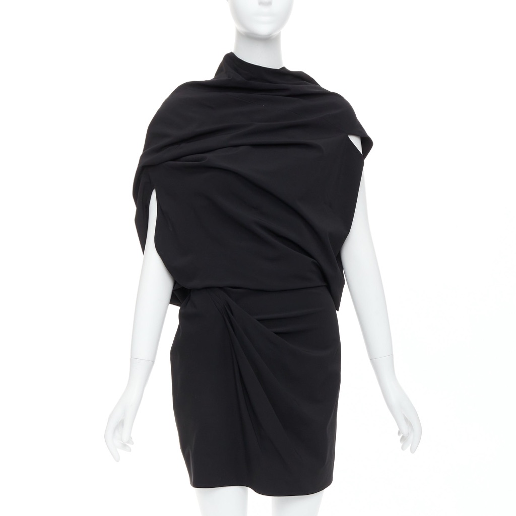 Donna Karan Cowl Wrap Dress