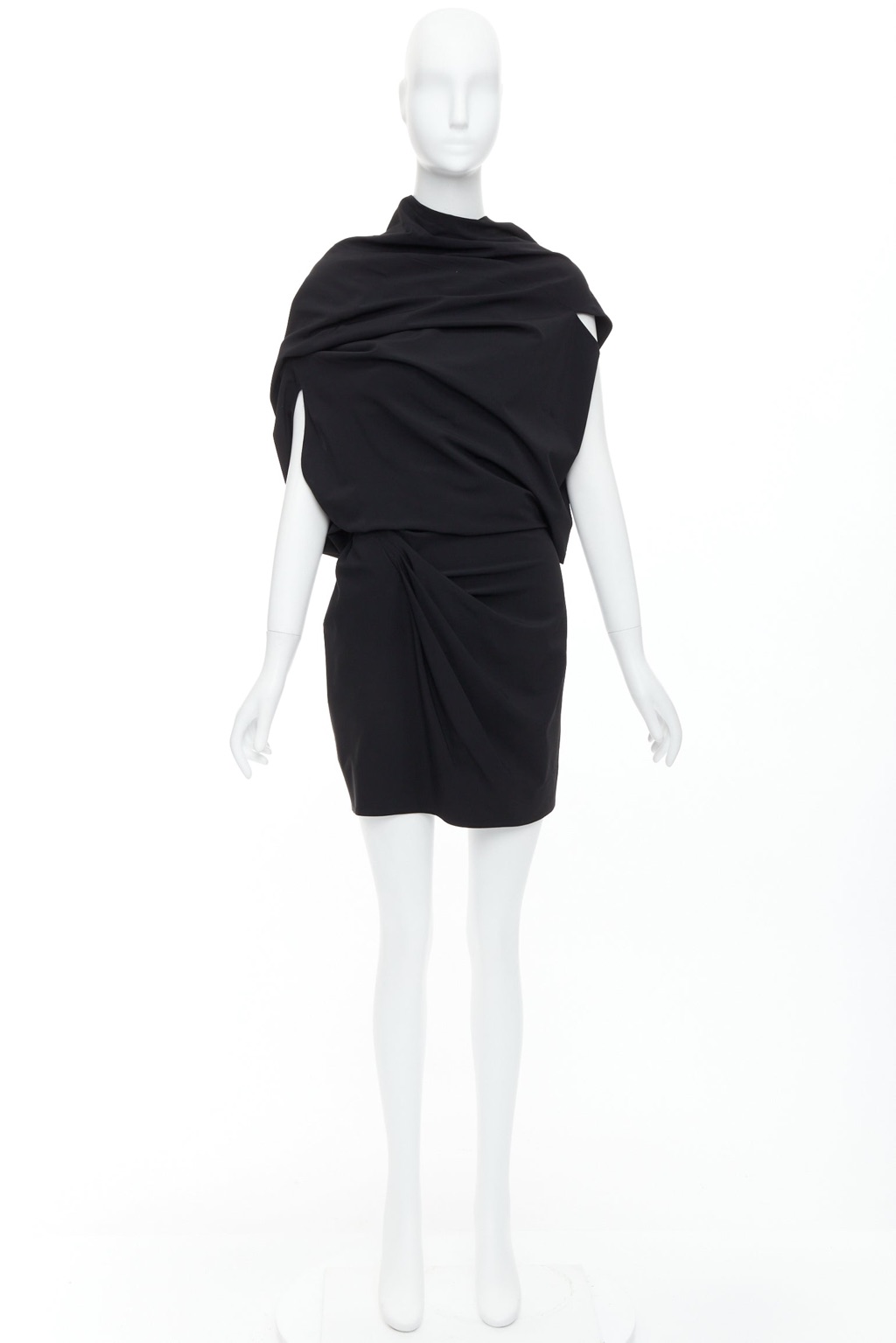 Donna Karan Cowl Wrap Dress - Back view