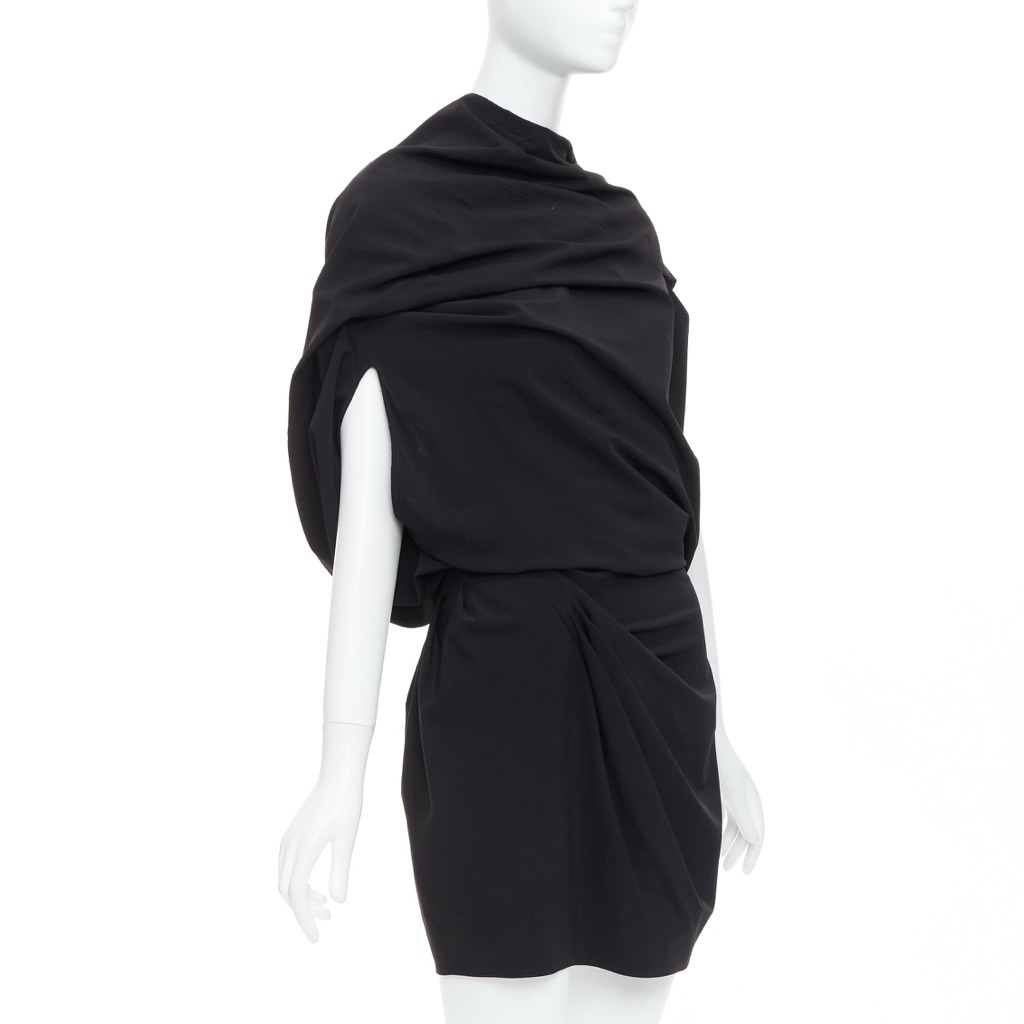 Donna Karan Cowl Wrap Dress - Image 6