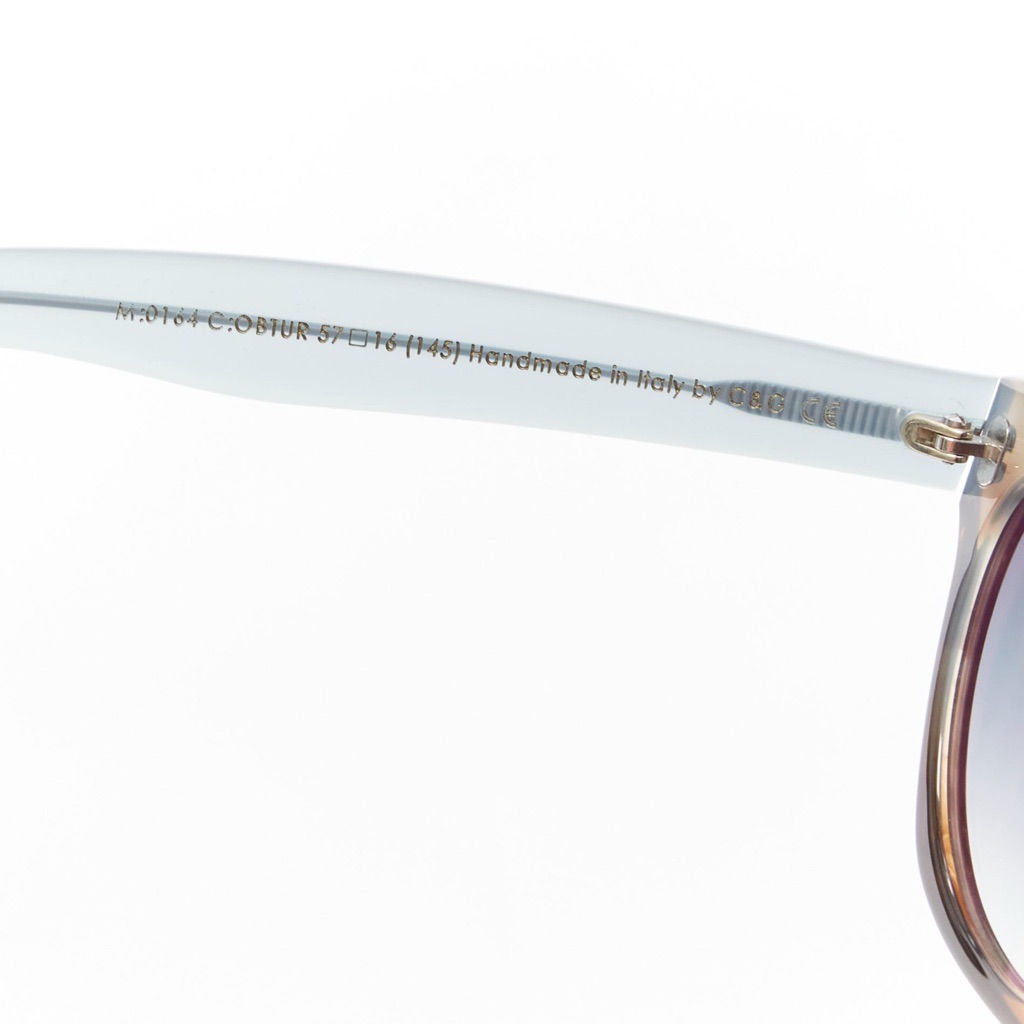 Cutler & Gross Gradient Frame Blue Sunglasses - Detail 1