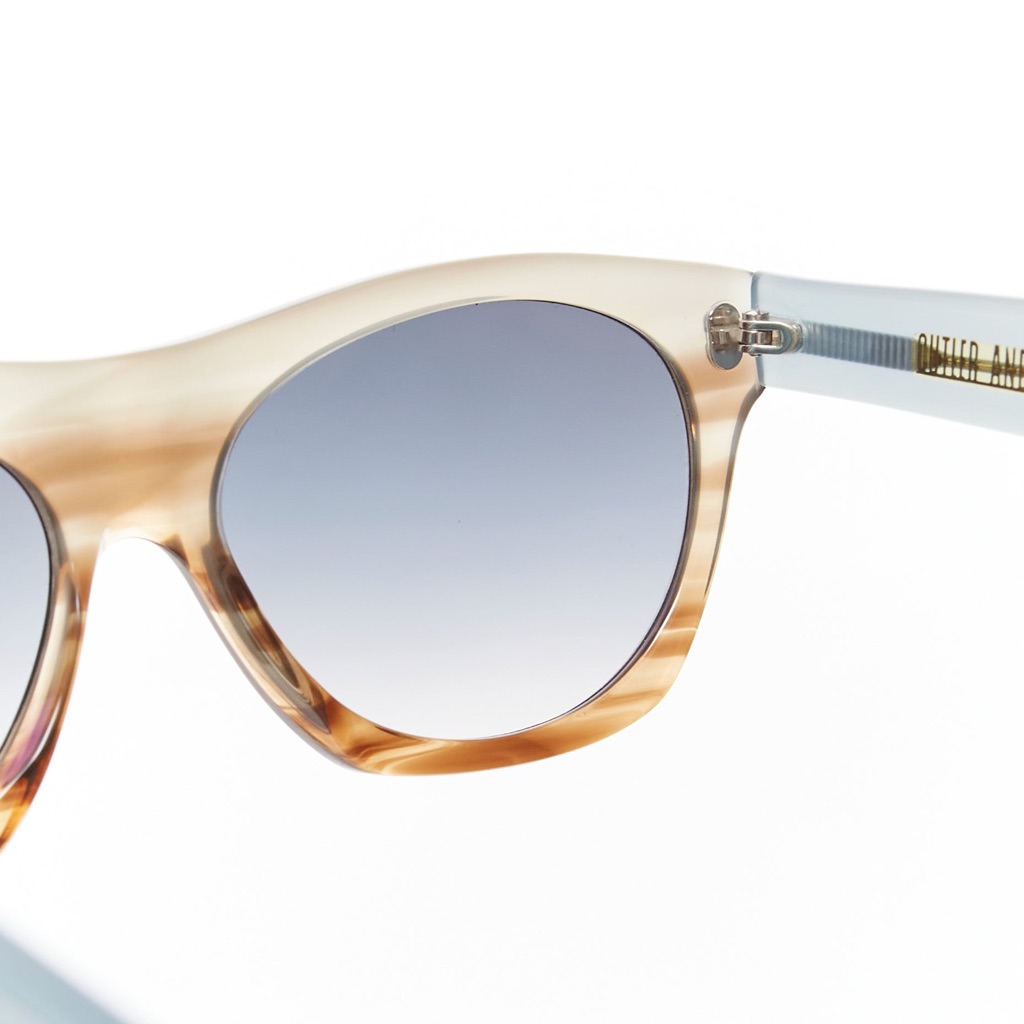 Cutler & Gross Gradient Frame Blue Sunglasses - Detail 2