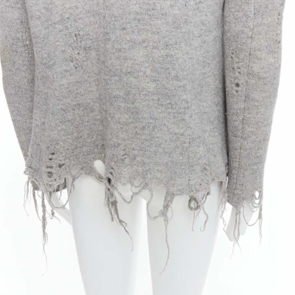 Miharayasuhiro Grey Grunge Nautical Blazer - Detail 2