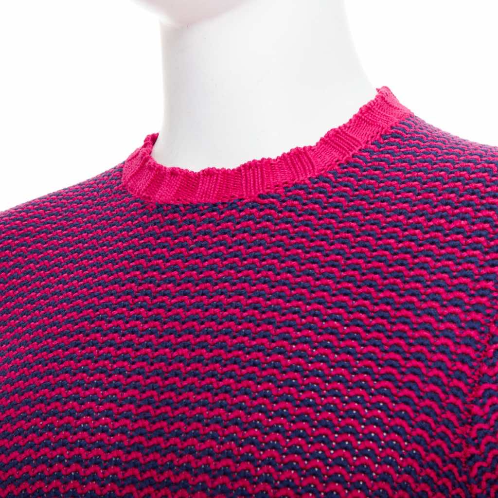 Drumohr Scallop Collar Sweater - Back view
