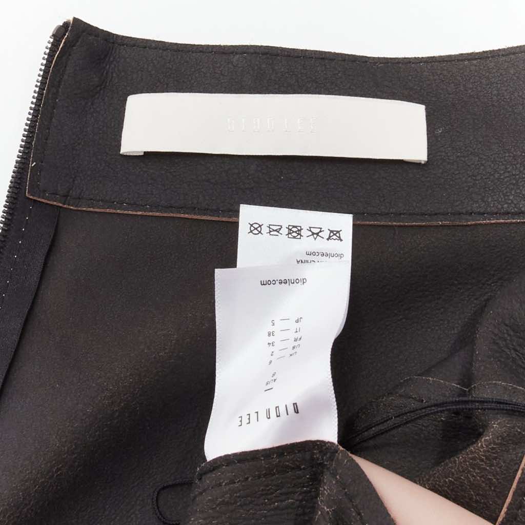 Dion Lee Leather Panel Skirt - Image 10
