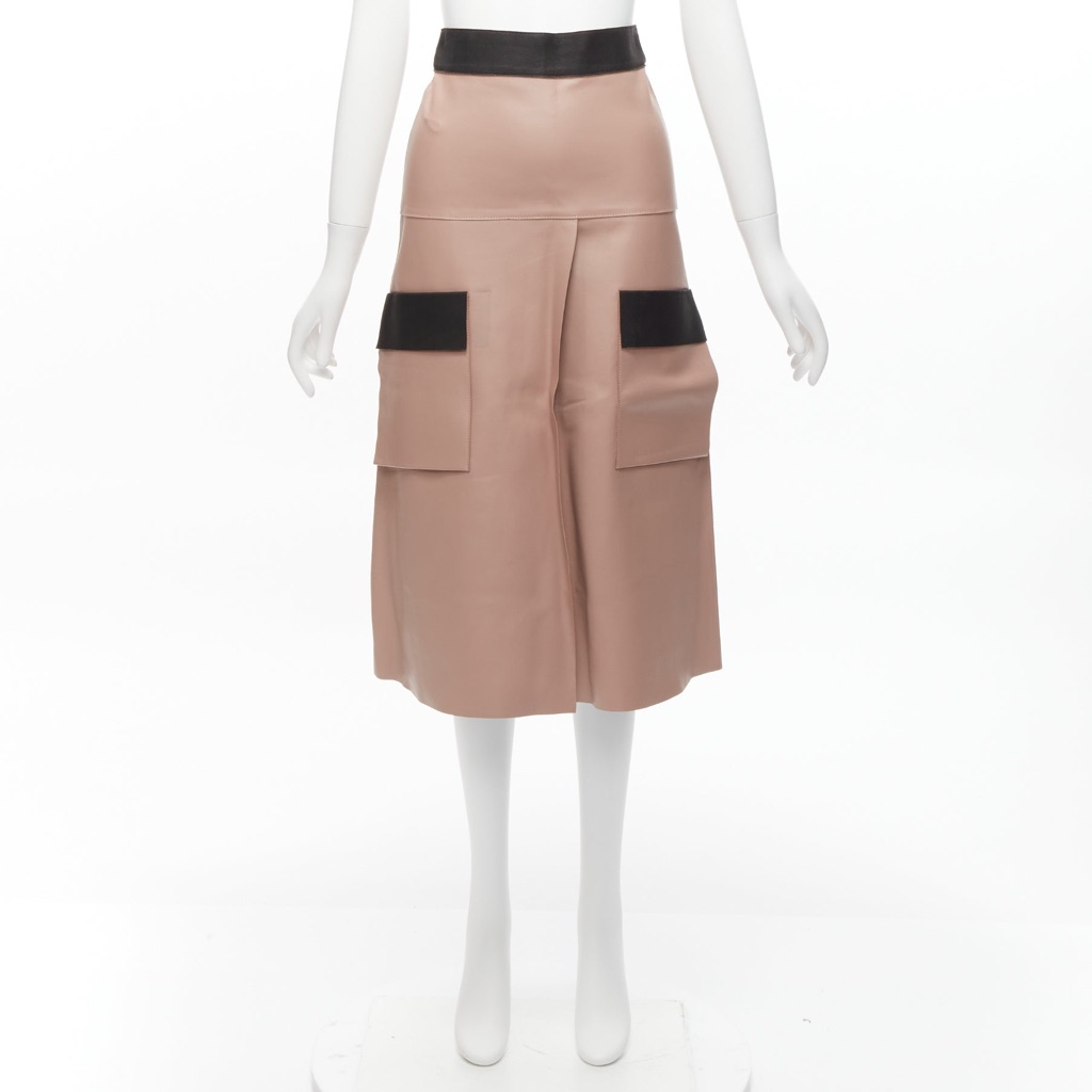 Dion Lee Leather Panel Skirt - Image 11