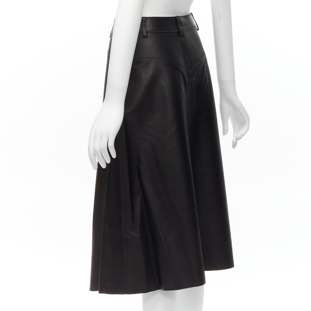 Dion Lee Leather Slit Skirt - Detail 1