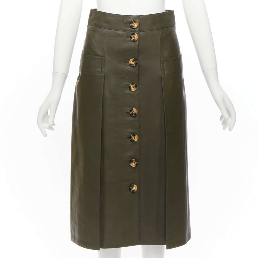 Dodo Bar Or Button Pleat Skirt