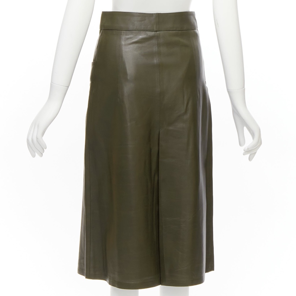 Dodo Bar Or Button Pleat Skirt - Side view
