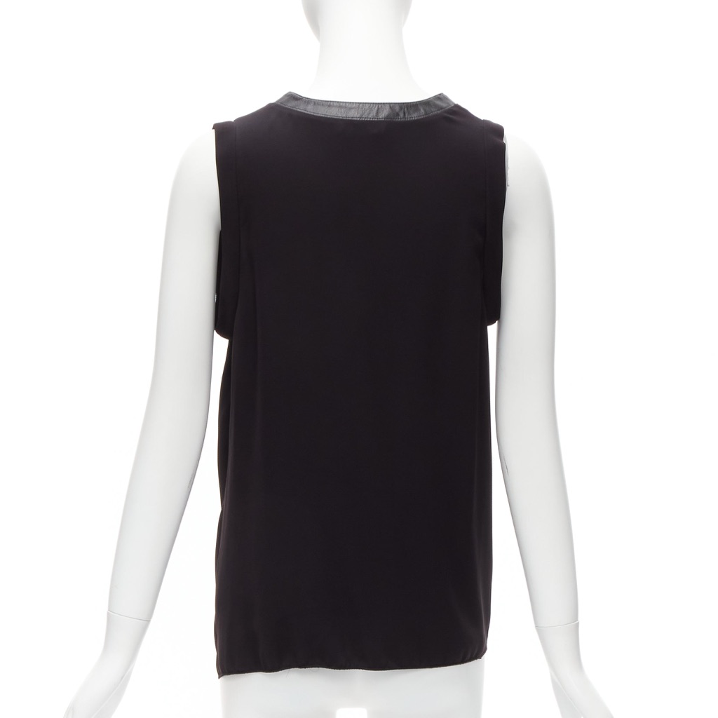 Dion Lee Leather Trim Tank - Side view