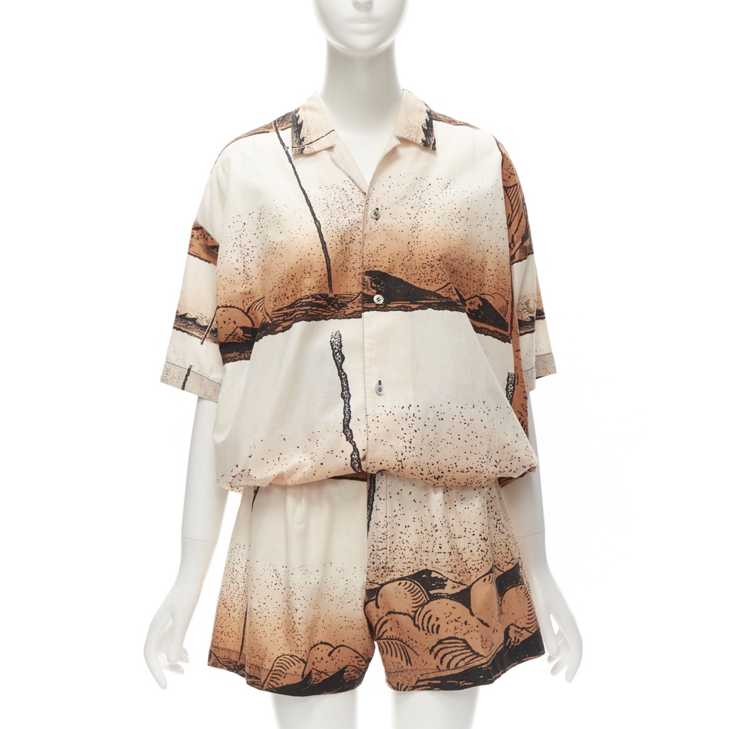 Issey Miyake Woodblock Patch Shirt