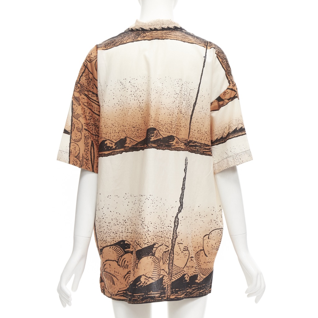 Issey Miyake Woodblock Patch Shirt - Image 13