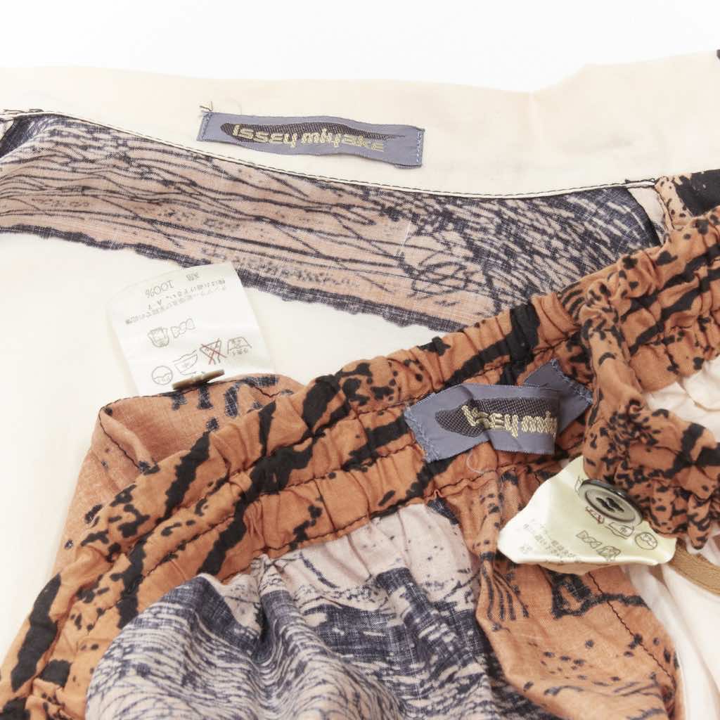 Issey Miyake Woodblock Patch Shirt - Image 16