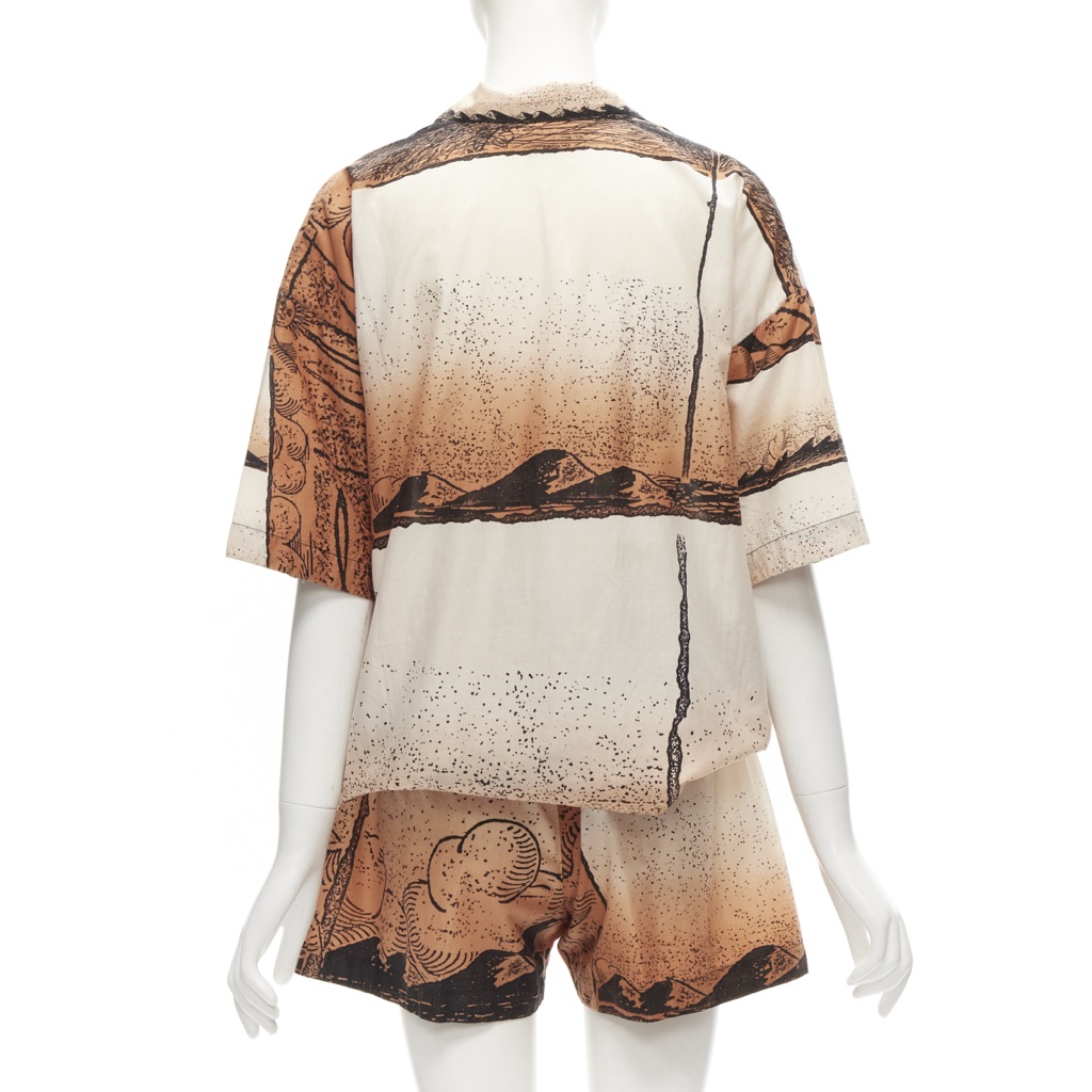 Issey Miyake Woodblock Patch Shirt - Side view