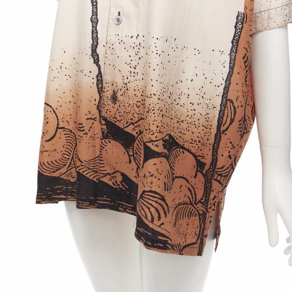 Issey Miyake Woodblock Patch Shirt - Image 11