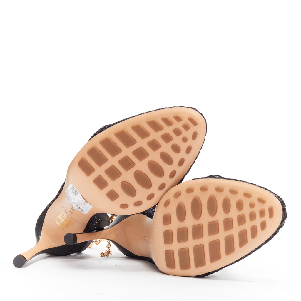 Bottega Veneta Mesh D'Orsay Sandals - Image 13