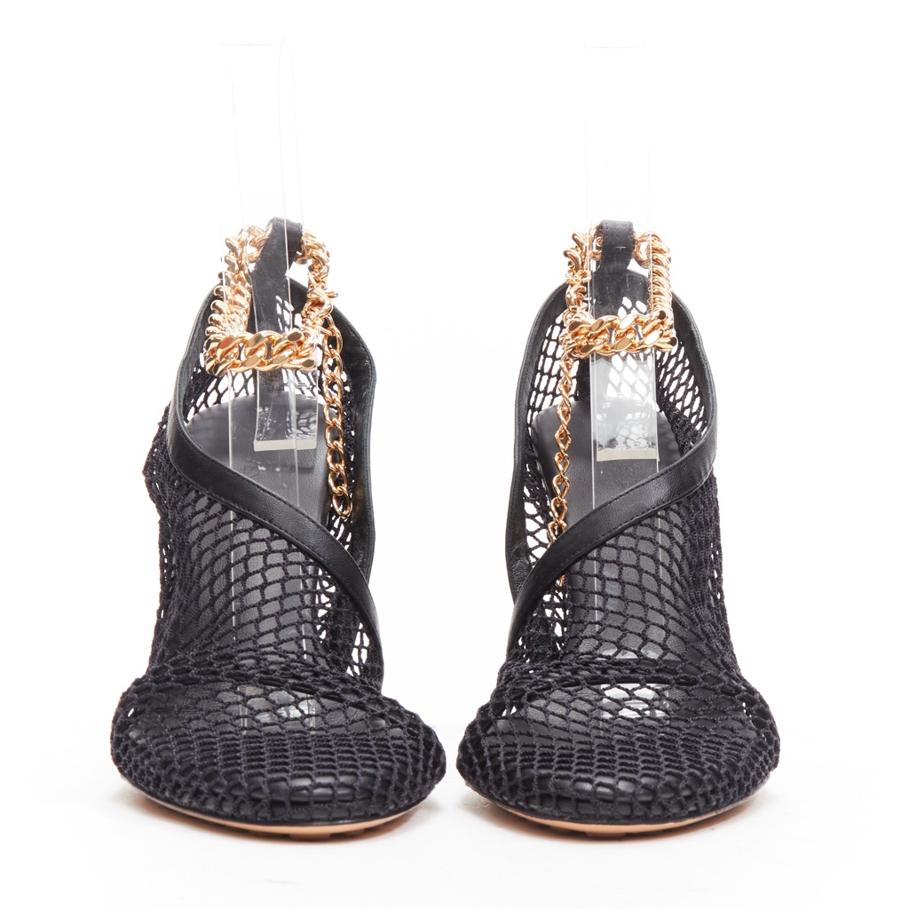 Bottega Veneta Mesh D'Orsay Sandals - Image 6