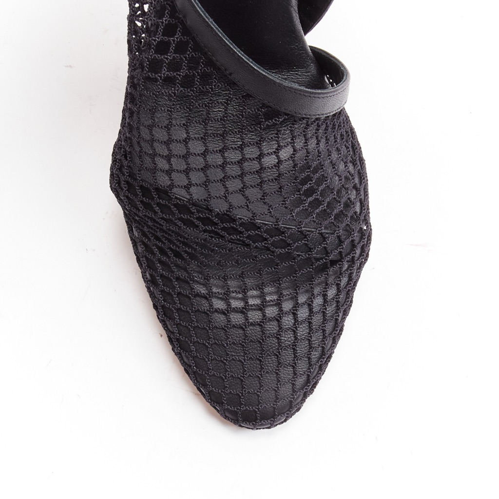 Bottega Veneta Mesh D'Orsay Sandals - Side view