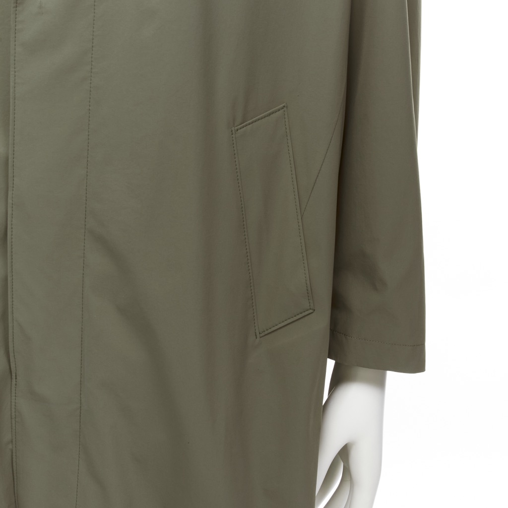 Loro Piana Green Longline Jacket - Detail 2