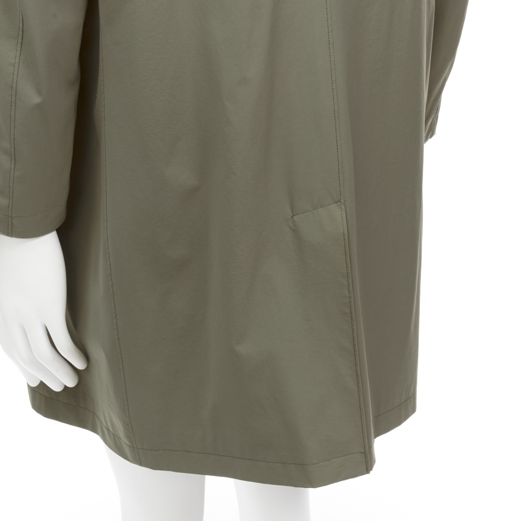 Loro Piana Green Longline Jacket - Image 10