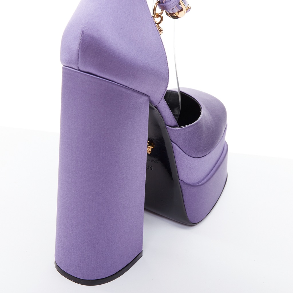 Versace Aevitas Purple Platform - Image 12