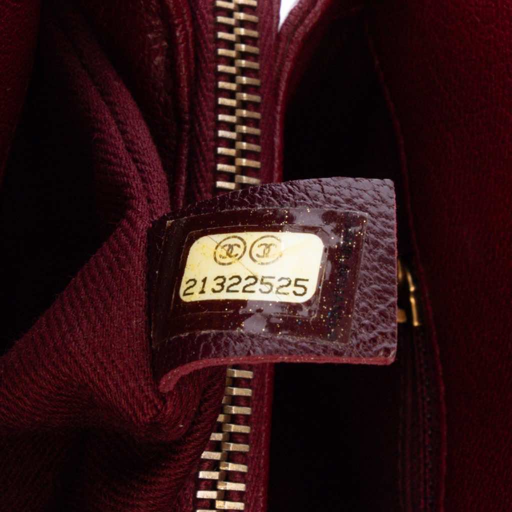 Chanel Paris Salzburg Small Patent and Goatskin CC Eyelet Tote - 5