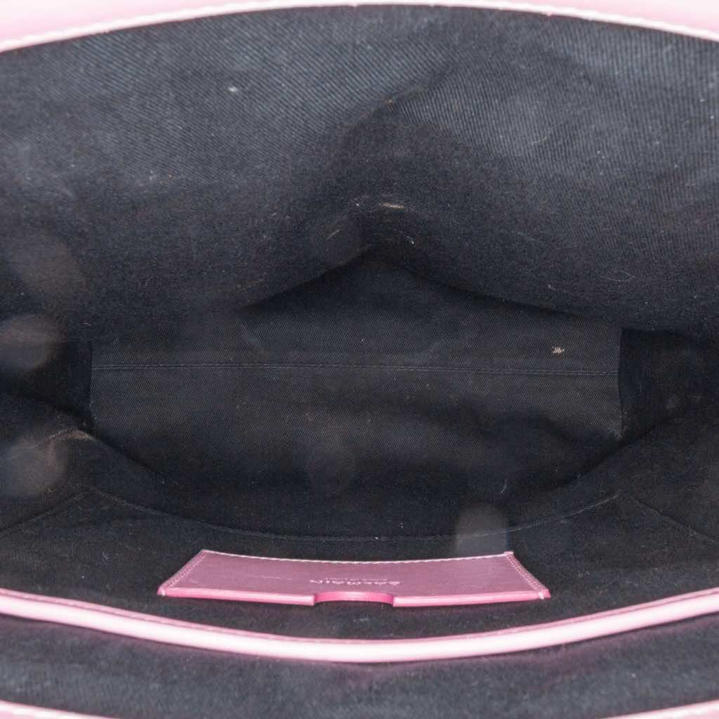 Balmain Canvas Checkered B-Army 26 Shopping Satchel - 4