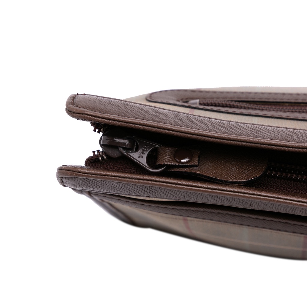 Burberry Vintage Check Canvas Clutch - Detail 2