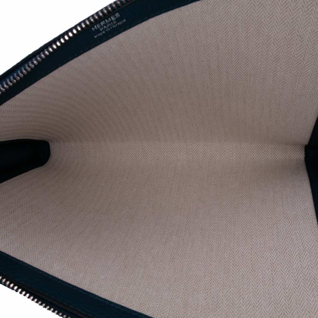 Hermès Togo Swift Endless Road Clutch - 4