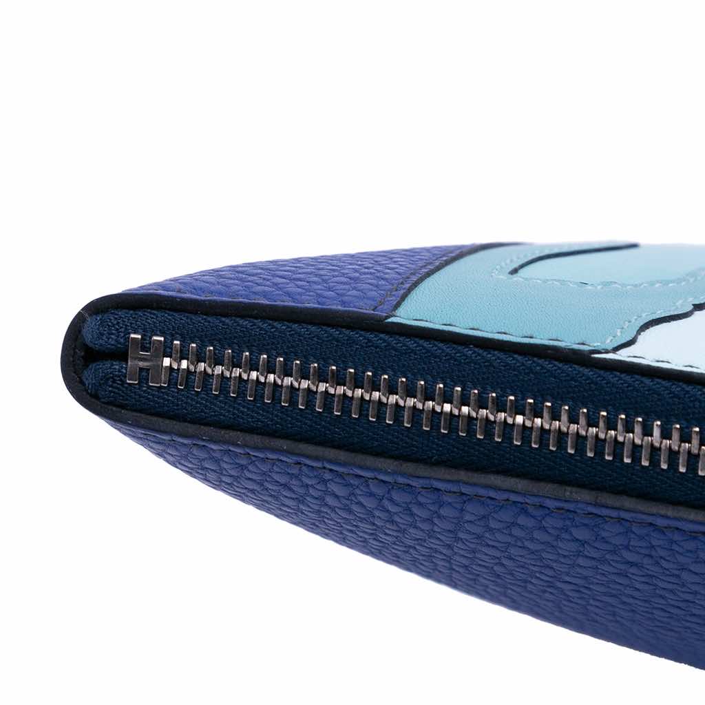 Hermès Togo Swift Endless Road Clutch - Image 11