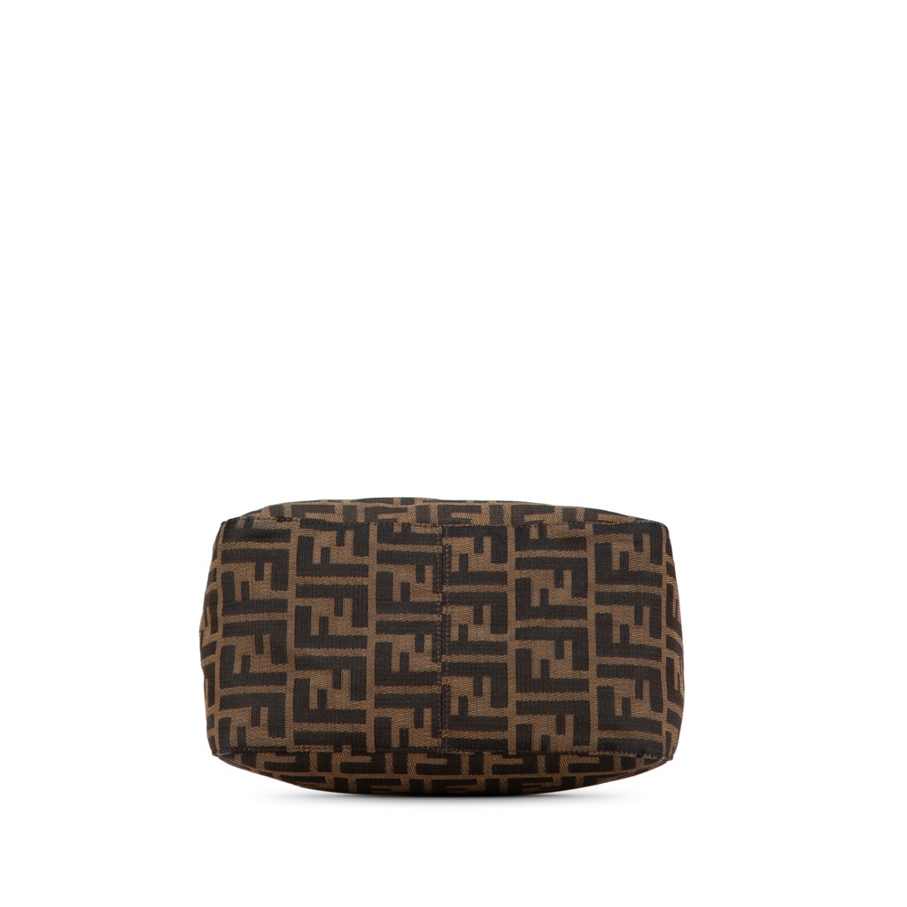 Fendi Zucca Canvas Double Flap Shoulder Bag - 3