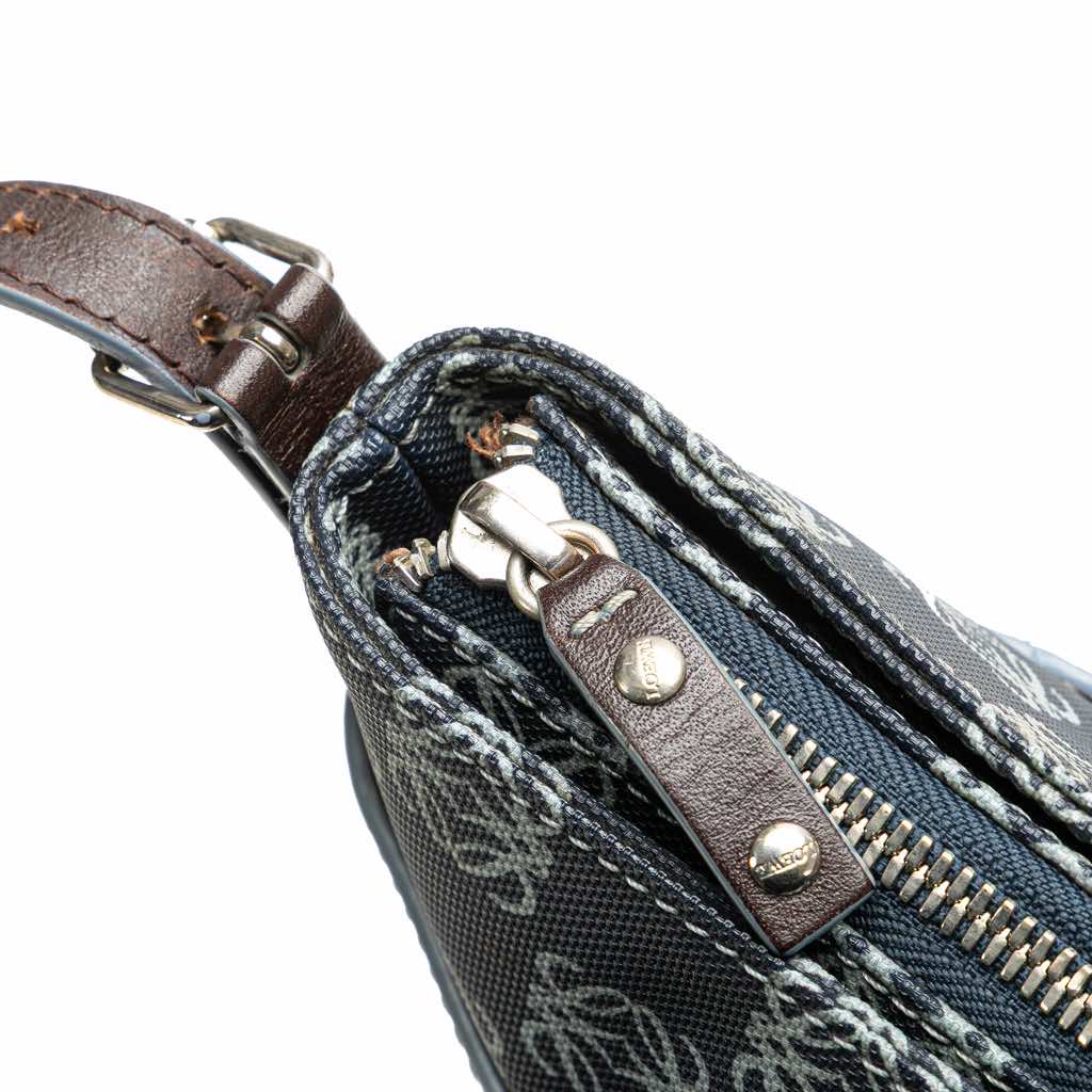 Loewe Anagram Coated Canvas Crossbody - Image 14