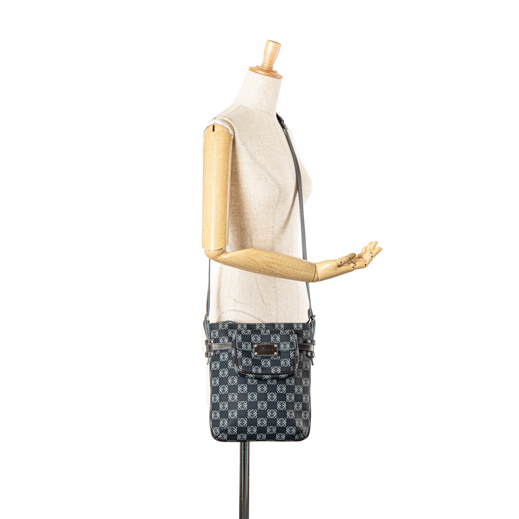 Loewe Anagram Coated Canvas Crossbody - Image 16